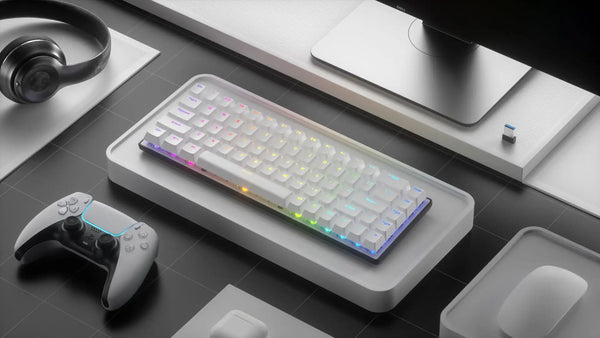 K68 small batch customization wired wireless 68 keys ergonomics 60 percent gaming mechanical