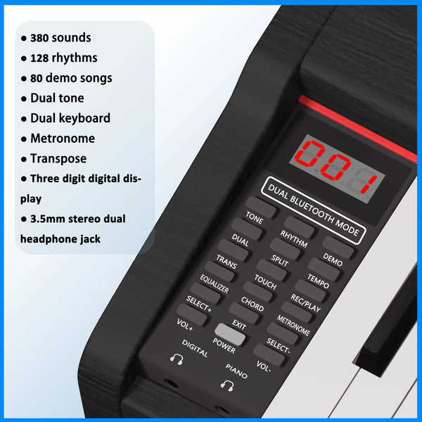 BLANTH music instrument piano professionnel piano 88 key digital piano