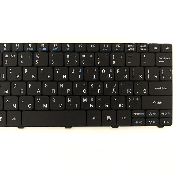 Wholesale New RU Russian Laptop Keyboard For Acer Aspire One 532h 521 522 533 D255 D257 D260 D270 Nav50 LT21 LT32 RU Black