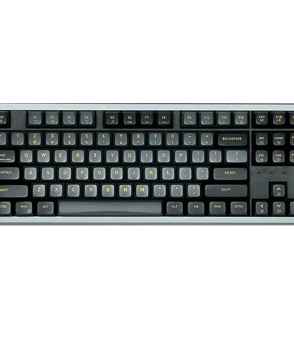 Aluminum Keyboard 75% RGB Backlight PBT Keycap Custom Ergonomic Mechanical 87keys For Gamer