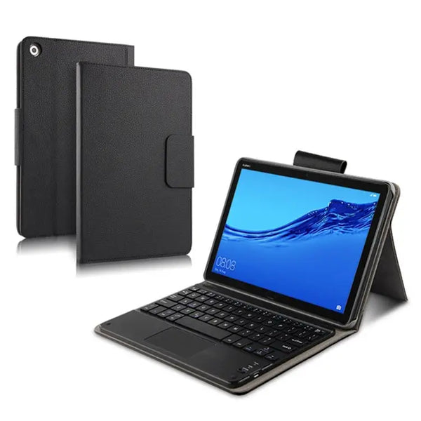 Bluetooth Keyboard with Case for 10.1" HUAWEI Media Pad M5 Lite