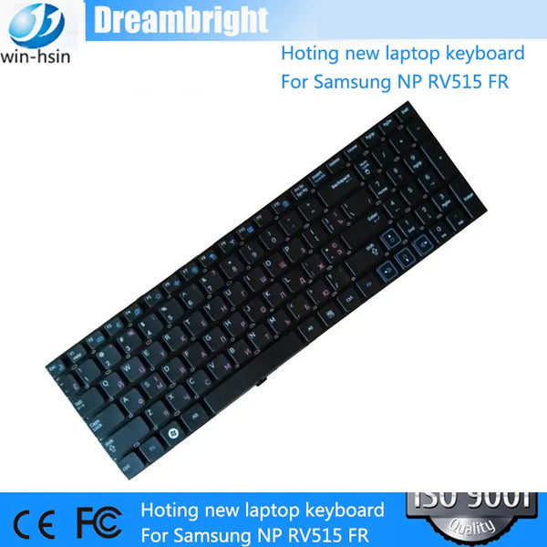 FR AZERTY laptop keyboard For Samsung NP RV515 RV511 RV518 RV513 RV509 RV520 notebook