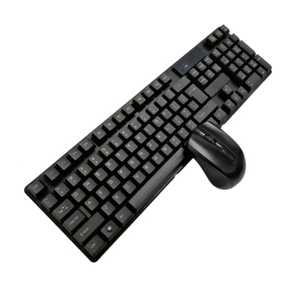 Best Selling 2.4G Wireless Keyboard Mouse Combo Hot Promotion Floating Button Mini Stylish Fashionable PC Gaming ABS 104 Key