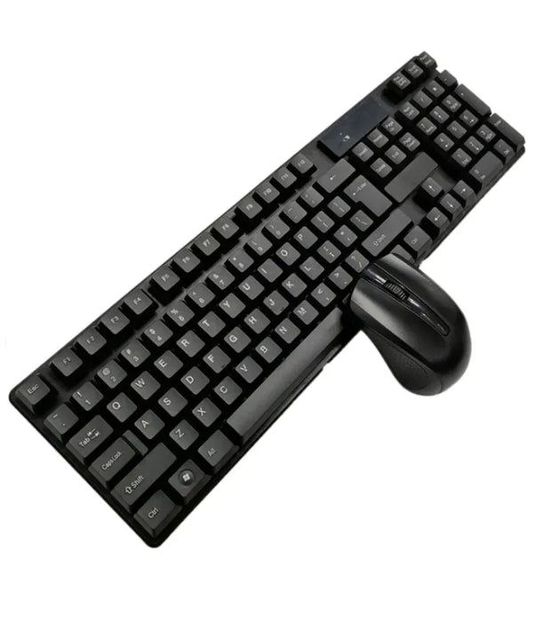 Best Selling 2.4G Wireless Keyboard Mouse Combo Hot Promotion Floating Button Mini Stylish Fashionable PC Gaming ABS 104 Key