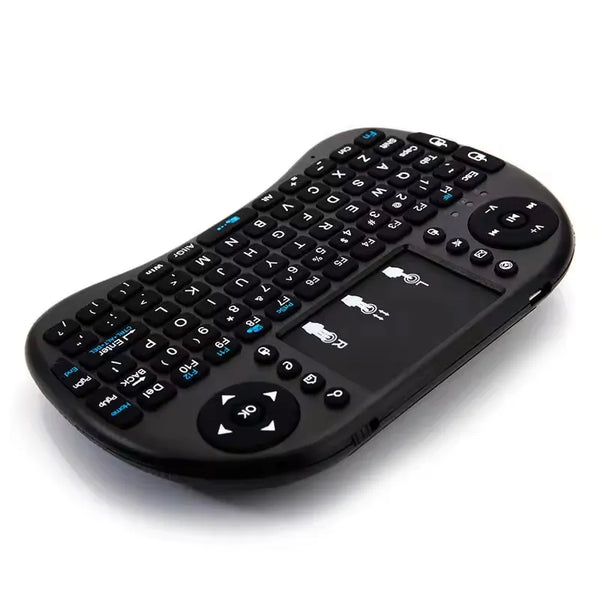 Mini Keyboard Backlit English Russian Spanish Air Mouse 2.4ghz Wireless Touchpad Handheld For Tv Box Android