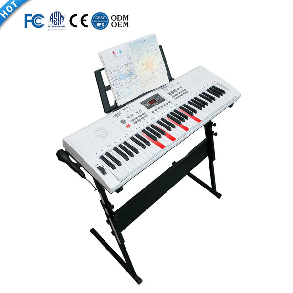 BDMUSIC Best Sells Music Keyboard 61-Keys Digital Piano Instruments Academic Teaching Piano On Sale