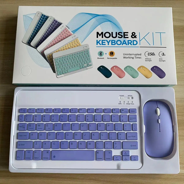 Manufacturers Wireless Keyboard and Mouse Mini Rechargeable Spanish With Mouse Russian For PC Tablet Phone