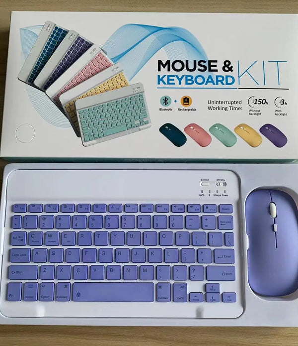 Manufacturers Wireless Keyboard and Mouse Mini Rechargeable Spanish With Mouse Russian For PC Tablet Phone