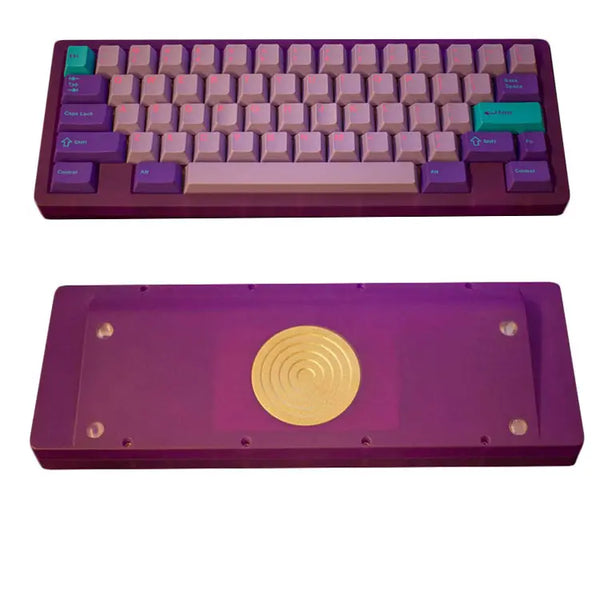 new custom layout mechanical keyboard HHKB laser logo mechanical case cnc 60% 65% 80% aluminum