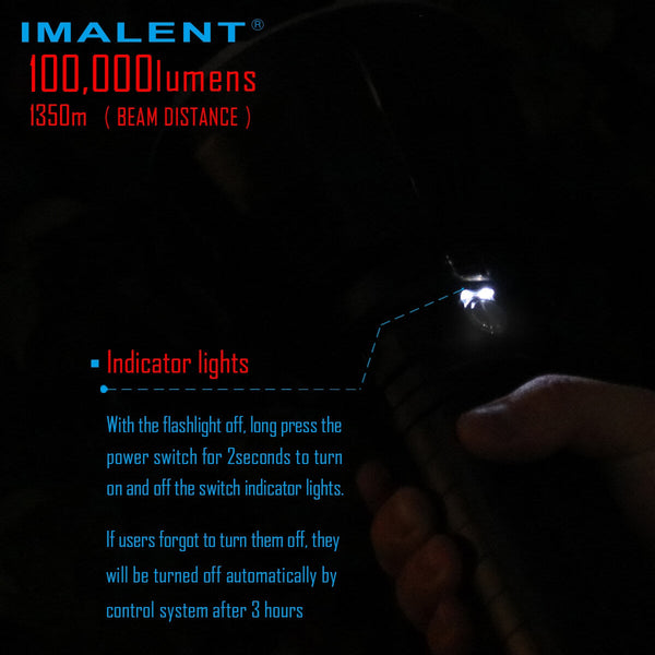 IMALENT MS18 Flashlight LED 1,00,000 Lumens