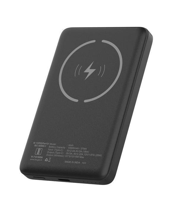 Alum 10000mAh Magnetic Wireless Powerbank