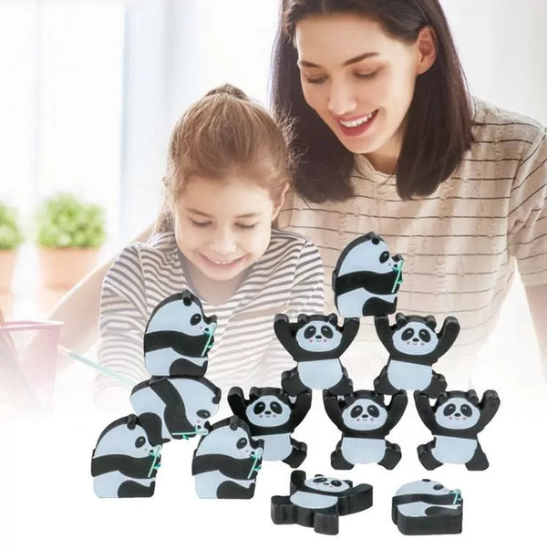 🐼  Wooden Panda Balance Block game  (Pack of 12)