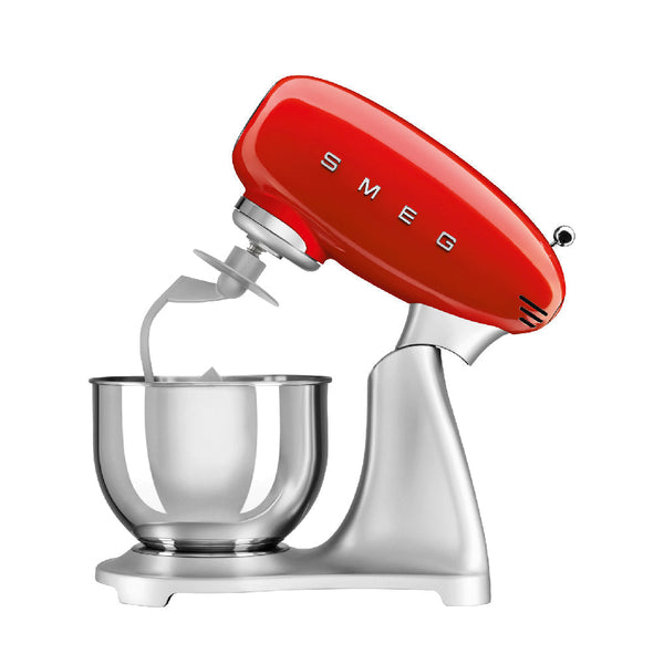 Smeg Retro Stainless Steel Stand Mixer with SS Bowl