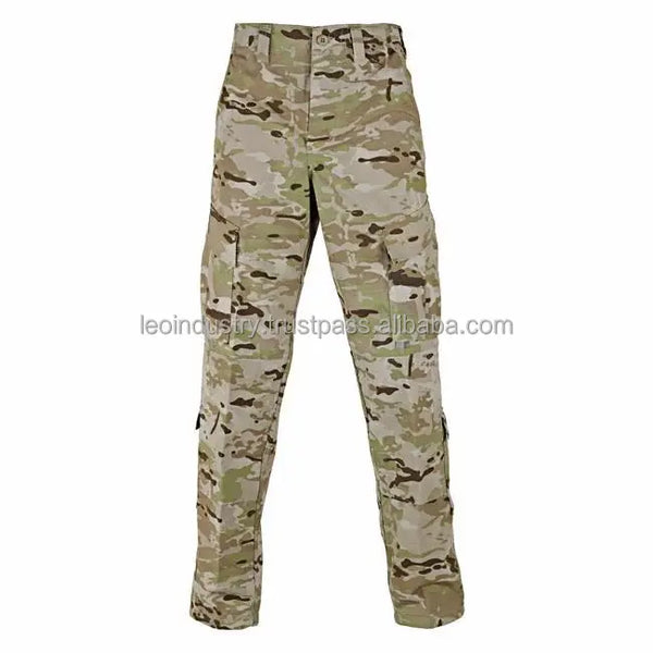 Tactical Combat Uniform Suit Cargo Pants Tactical Mens Cargo Stretch Trousers