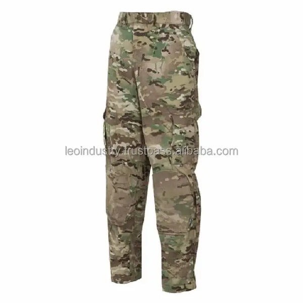 Tactical Combat Uniform Suit Cargo Pants Tactical Mens Cargo Stretch Trousers