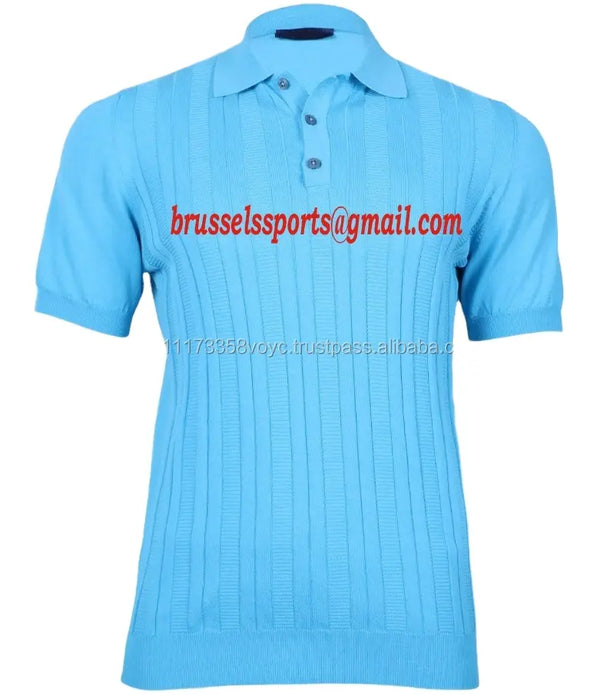 Brussels Sports high quality striped t shirt Custom logo 100% Cotton plus size men's printing