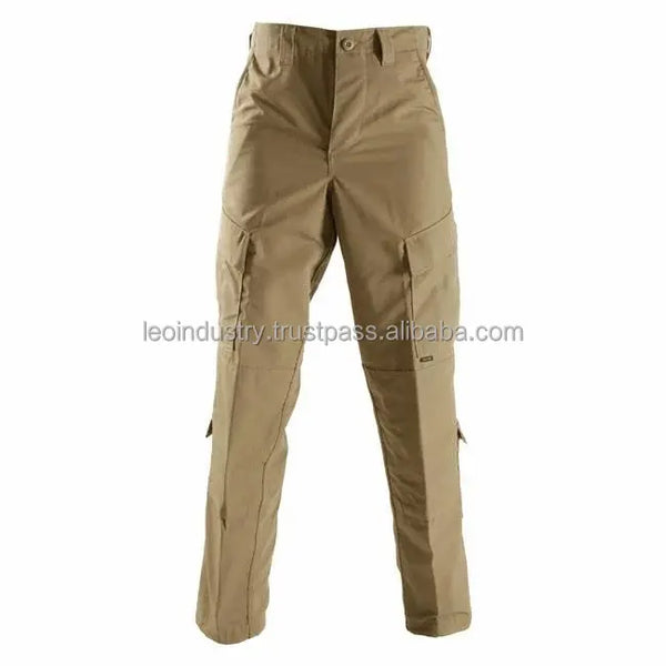 Tactical Combat Uniform Suit Cargo Pants Tactical Mens Cargo Stretch Trousers