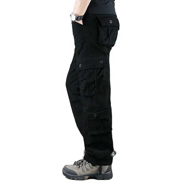 Men Cargo Pant New Arrival Mens Cargo Pants Casual Multi Pockets Terry Loose Straight slacks Long Trouser