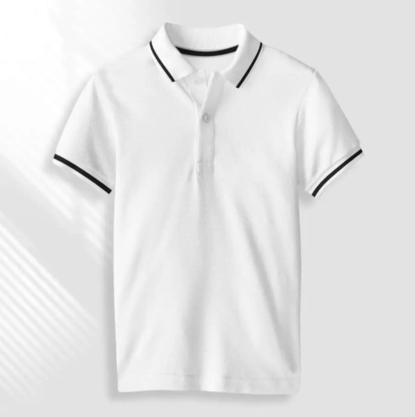 Wholesale Fashionable Breathable Blank Golf Polo T- 100% Cotton Polo Custom Made Polo