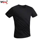 Summer Cotton T shirts men 2021 simple o neck stretch solid new tops clothing casual tshirt man streetwear cool tee .