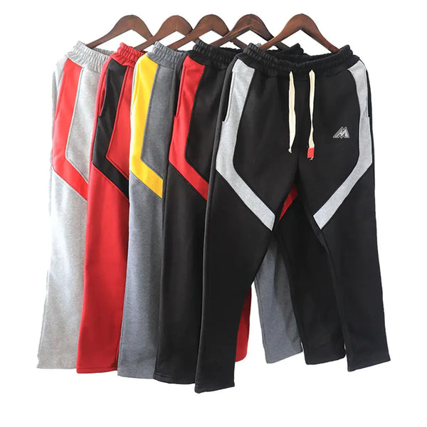 Custom Logo printed Sports Pant fitness multi-pocket jogging fashion training Men jogging pocket design sweatpants