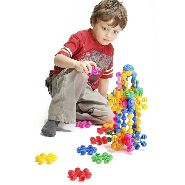 🌈Colorful Interlocking Construction Star Block (Pack Of 50)