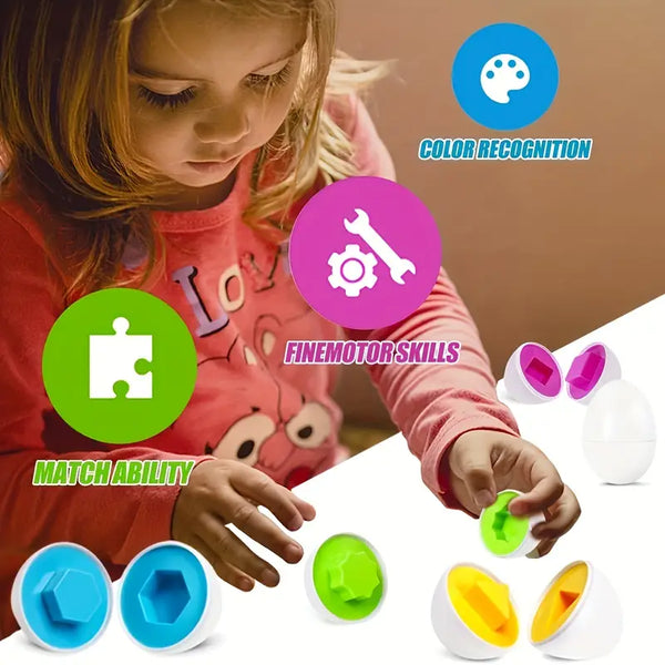 🐣Kids Eggs Toy || Educational Color Sorting Toys