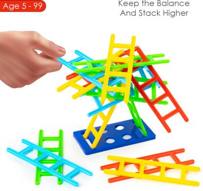 ✨Ladders Balancing Game ||Stacking & Balancing Skill Game ||🔥18 Pcs Toys Set💥