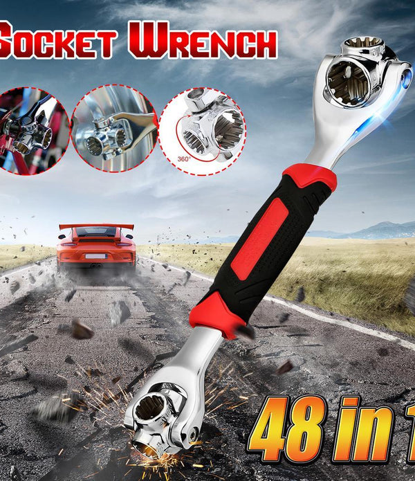 48 in 1 Socket Wrench Multifunction Universal Tool