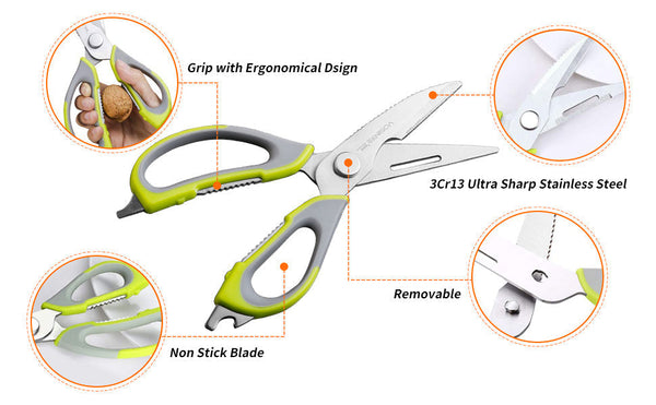 11 IN 1 MULTIPURPOSE SCISSORS ( BUY ONE GET ONE FREE )