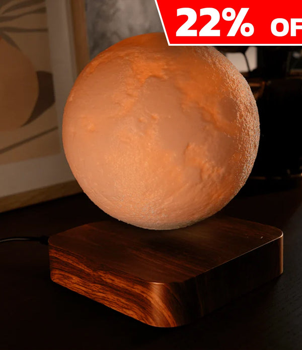 Levitating Moon Night Lamp